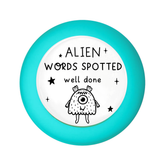 Alien Words Spotted Stamp