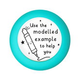 Use Modelled Example Stamp