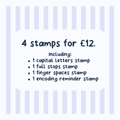 KS1 literacy bundle- 4 stamps for £12