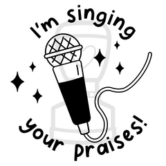 Singing Your Praises Stamp