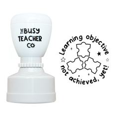 Learning Objective Not Yet Achieved Stamp