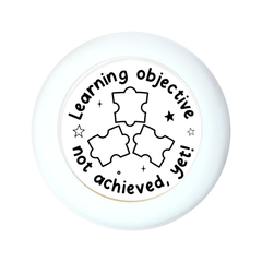 Learning Objective Not Yet Achieved Stamp