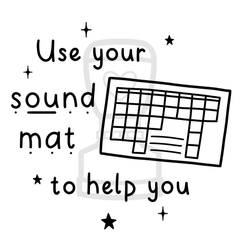 Sound Mat Stamp