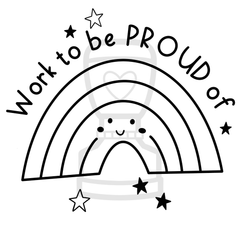 Work To Be Proud Of Stamp